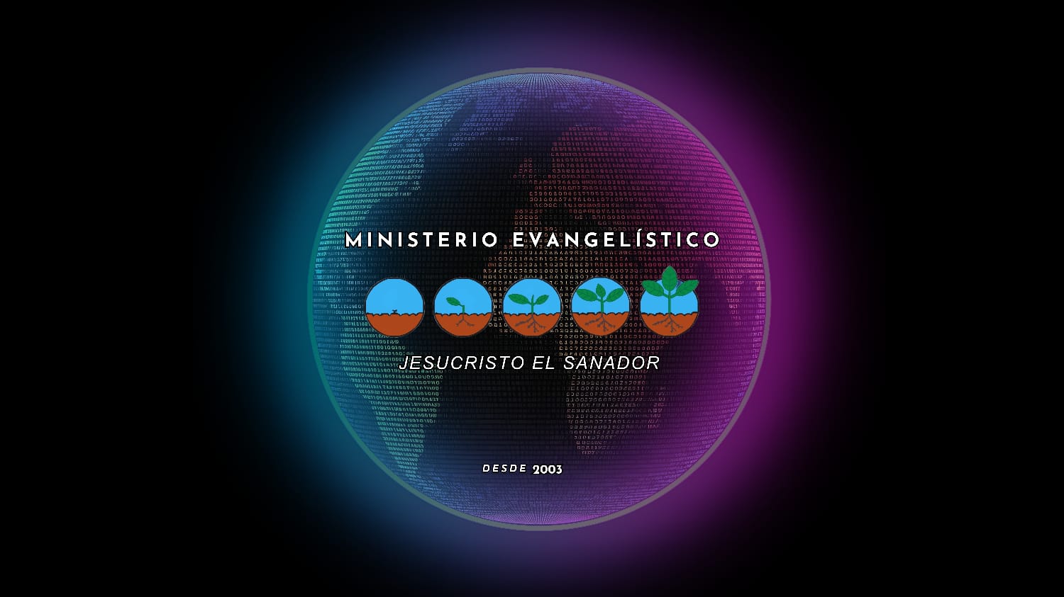 Logo oficial — Ministerio Evangelístico Jesucristo el Sanador, desde 2003
